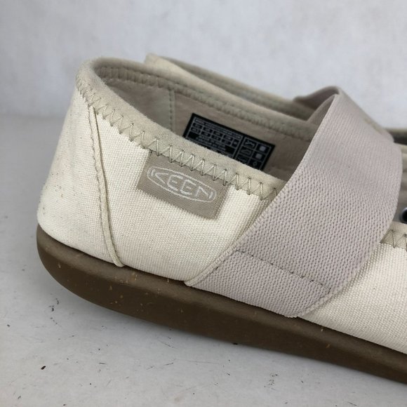 Keen Women's Cream and Brown Flats - Picture 6 of 11